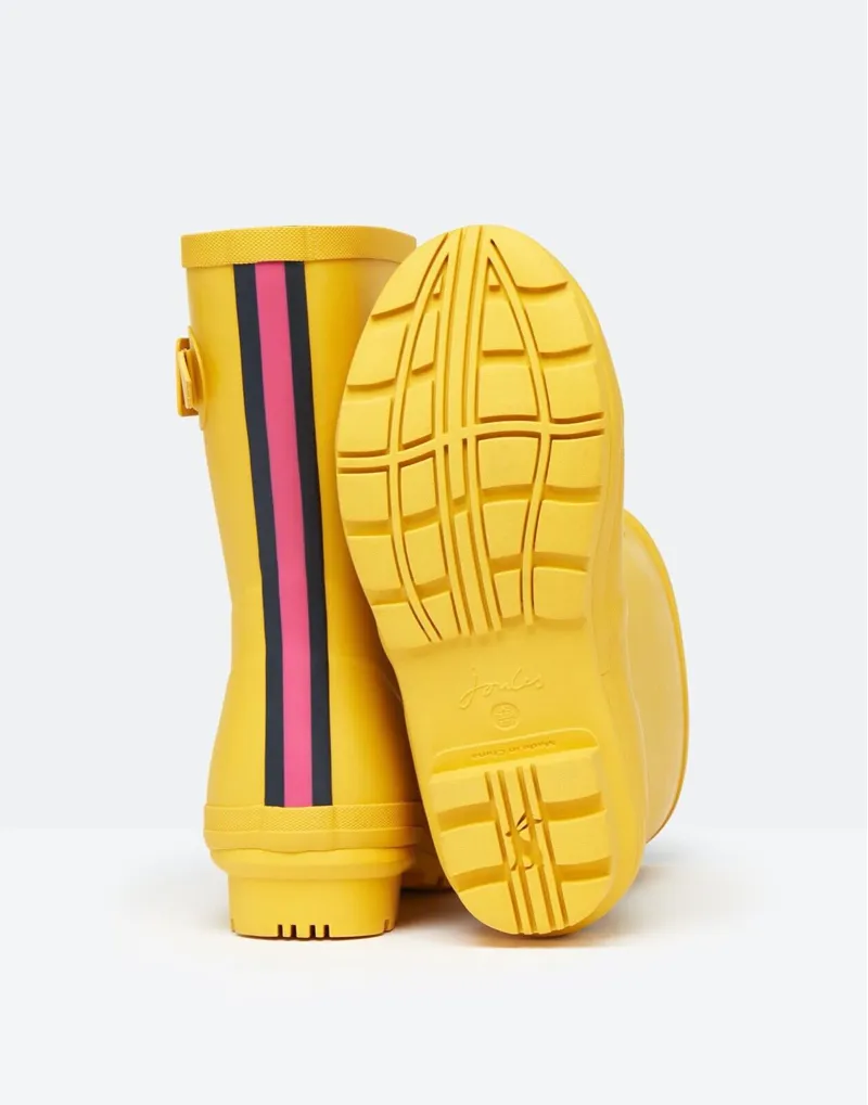 Joules Ladies Kelly Neoprene Lined Antique Gold Wellies-3